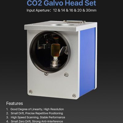 Multi Function Laser Spare Parts , CO2 Fiber Laser Galvo Scanner