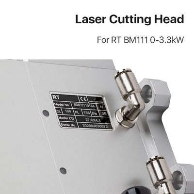 Stable 3300W Fiber Laser Cutter Head , Multifunctional Laser Cutting Spare Parts